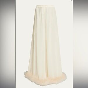 Sleeper Fluffy You Sheer Wide Leg Pants NWT